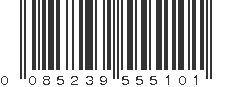 UPC 085239555101