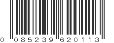 UPC 085239620113
