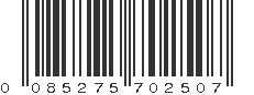 UPC 085275702507