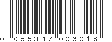 UPC 085347036318