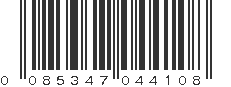 UPC 085347044108