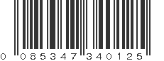 UPC 085347340125