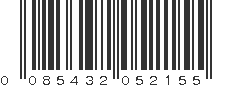 UPC 085432052155
