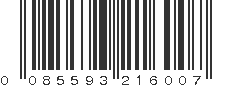 UPC 085593216007