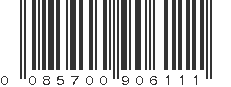 UPC 085700906111