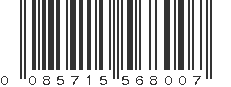 UPC 085715568007