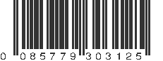 UPC 085779303125