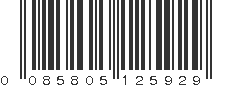 UPC 085805125929