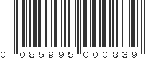 UPC 085995000839