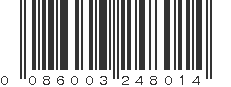 UPC 086003248014