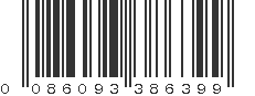 UPC 086093386399