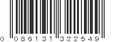 UPC 086131322549