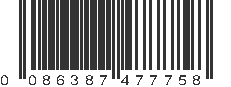 UPC 086387477758
