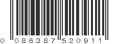 UPC 086387520911