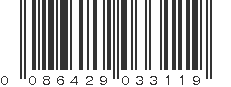 UPC 086429033119