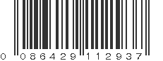 UPC 086429112937