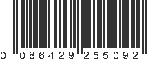 UPC 086429255092