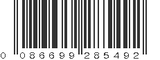 UPC 086699285492