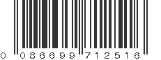 UPC 086699712516