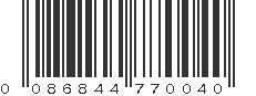 UPC 086844770040