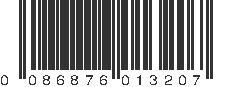 UPC 086876013207