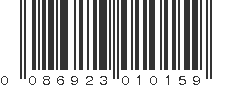 UPC 086923010159