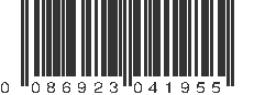 UPC 086923041955