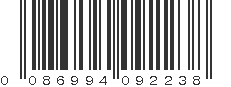 UPC 086994092238