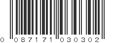 UPC 087171030302