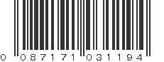 UPC 087171031194