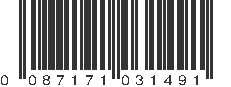 UPC 087171031491