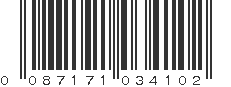 UPC 087171034102