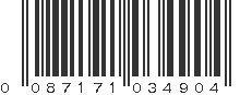 UPC 087171034904