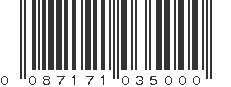 UPC 087171035000