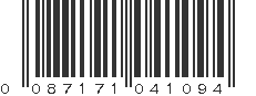 UPC 087171041094