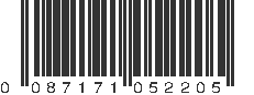 UPC 087171052205