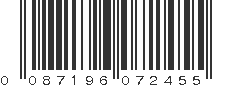 UPC 087196072455