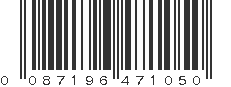 UPC 087196471050