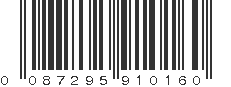 UPC 087295910160