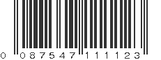 UPC 087547111123