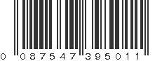 UPC 087547395011
