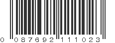 UPC 087692111023