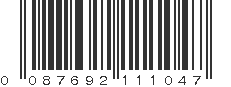 UPC 087692111047