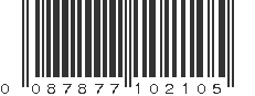 UPC 087877102105