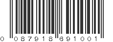 UPC 087918691001