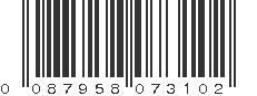 UPC 087958073102