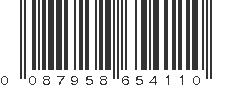 UPC 087958654110