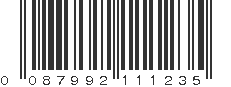 UPC 087992111235