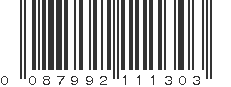 UPC 087992111303