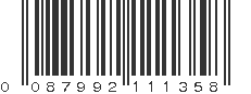 UPC 087992111358